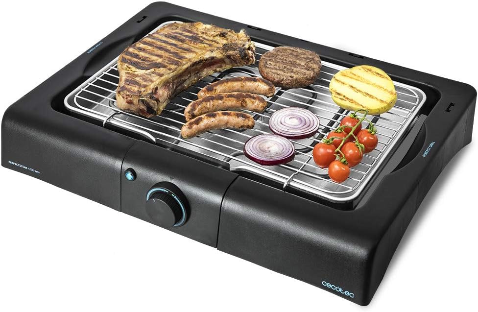 Cecotec Barbacoa eléctrica de sobremesa de 2400 W parrillagrillelectrica.com