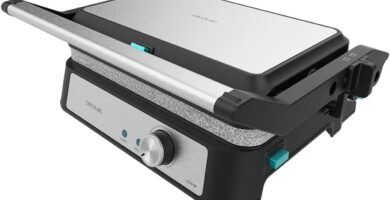 Cecotec Parrilla Eléctrica Rock'n Grill 1500 Take&Clean Stone parrillagrillelectrica.com