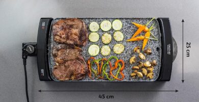 Cecotec Plancha de Asar Eléctrica Rock&Water 2500 parrillagrillelectrica.com