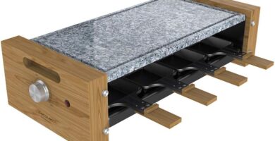 Cecotec Raclette Cheese&Grill 8600 Wood AllStone parrillagrillelectrica.com