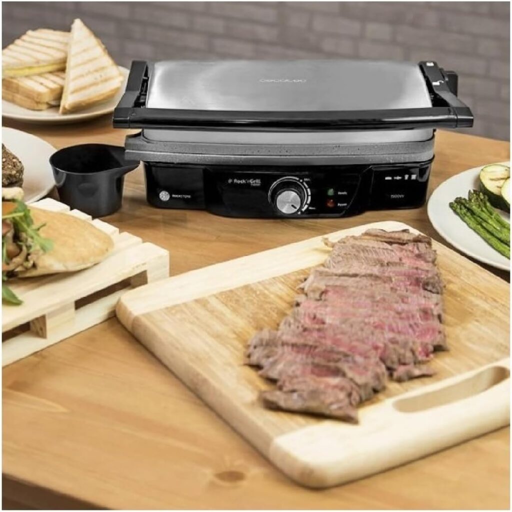 Cecotec Rock n Grill 1500 bodegon parrillagrillelectrica.com
