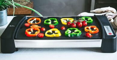 Jata GR3000 Plancha de Asar Electrónica 4 Temperaturas con Control Electrónico Superficie de 48 x 32 cm bodegon parrillagrillelectrica.com