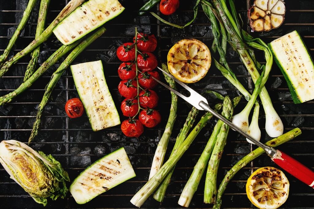 Vegetales al grill parrillagrillelectrica.com